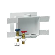 Check spelling or type a new query. Oatey Two Valve Washing Machine Outlet Box Quadtro 48201 Rona