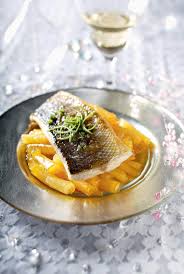 Bar Au Gingembre Et Aux Salsifis Recette Gambas Salsifis Cuisine Poisson