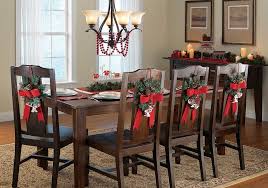 Faux Holiday Wreath Chair Decoration With Hook Just A Little Reminder To Decorate The Back Of The Hall Decor Christmas Dining Room Christmas Dining Room Decor