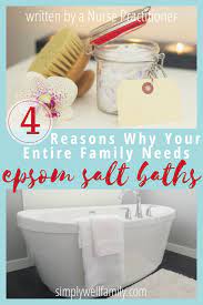 Epsom salt and eczema although there's anecdotal use of epsom salt baths to relieve the symptoms of eczema, it's not yet been scientifically proven. Pin On Best Of Baby Parenting New Mom