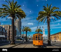 alte orange San Francisco Cable Car ...
