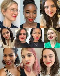 Your best bet is to stick with a deep maroon or burgundy lipstick, but you can also experiment with mulberry and dark plum shades. The Best Red Lipstick That Looks Good On Everyone Photos Glamour