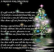 A Friend For Christmas All Types Of Poetry Christmas Poems Merry Christmas Poems Christmas Poems For Friends
