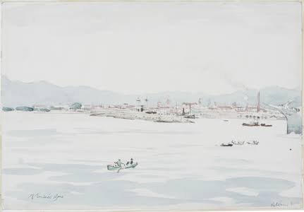 Image of View of Bombay from Colaba, 1826 (lithograph) by Gonsalves, Jose M. (fl.1826-42)