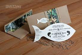 Bass Fishing Wedding Invitation Fishing Wedding Fishing Themed Wedding Themed Wedding Invitations