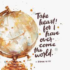 Maybe you would like to learn more about one of these? Take Heart John 16 33 Scripture Art Print