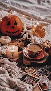 Pumpkin Autumn Fall Cozy Cozytime Cold Outside Cute Fall Wallpaper Iphone Wallpaper Fall Fall Wallpaper