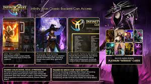 Recently, i made these with a friend's daughter as birthday party invites. Infinity Wars Animated Trading Card Game On Steam