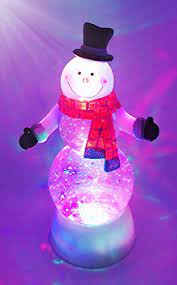 Led lighted color changing snowman christmas snow globe glitterdome use this charming lighted glitterdome to enhance your christmas table decor snowman's belly is filled with loads of sparkling silver glitter that swirls when turned on when turned on the led light inside changes from red to … Snowman Swirl Dome Snowglobe With Color Changing Led Light Up Glitter Liquid Ornament Christmas Xmas Decoration 9 High Christmas Ornaments Top Brands Art Snow Globes Xmas Decorations Color Changing Led