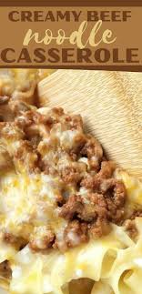 Creamy Beef Noodle Casserole In 2020 Beef Recipes Easy Easy Casserole Recipes Beef Casserole Recipes