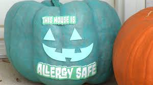 The optical illusions creates a 3d. Teal And Purple Pumpkin Colors What Do They Mean Kx News