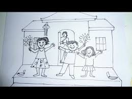 If you want to learn to draw and paint subscribe to my channel. Youtube Diwali Drawing Drawing For Kids Diwali Festival Drawing