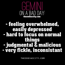 Zodiac City Zodiac Gemini On A Bad Day Gemini Quotes Gemini Gemini Zodiac