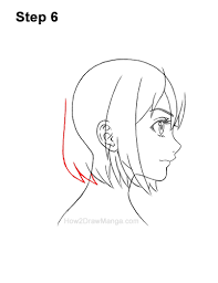 Berserk, kentaro miura, guts, manga, pattern, indoors, one person. How To Draw A Manga Girl With Short Hair Side View Step By Step Pictures How 2 Draw Manga