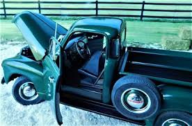 Image result for Chrome Green 1950 Truck