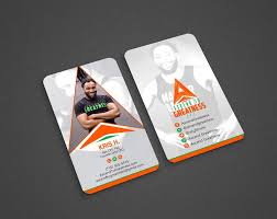 Match with brochures and postcards. Entry 147 By Shariquenaz For Design Personal Trainer Business Cards Freelancer