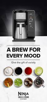 With The Ninja Hot Cold Brewed System You Can Make Fresh Cold Brew And Authentic Iced Coffee And Tea In As Little As With Images Ninja Coffee Bar Ninja Coffee