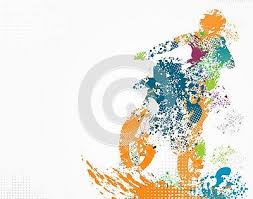 Graphic Designs With Grunge And Halftone Effect Concept Is Rider Motocross Match For Background Wallpaper And Design Stock Illustration Illustration Artwork