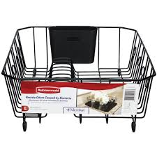 rubbermaid antimicrobial large black
