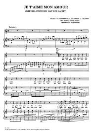 Maybe you would like to learn more about one of these? Je T Aime Mon Amour Im Stretta Noten Shop Kaufen Stretta Noten Shop