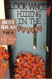 35 Best Classroom Decoration Ideas For Fall Chaylor Mads Fall Classroom Decorations Door Decorations Classroom Preschool Bulletin Boards