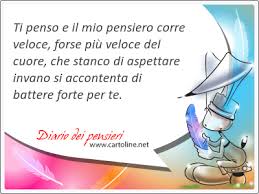 La vita è un viaggio. 61 Frasi Di Ti Penso Diario Dei Pensieri