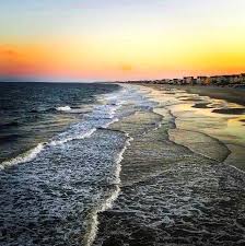 Sunset View From Garden City Beach Sc Pier Photo Via Ig User The Mrs Smith Garden City Beach Garden City Beach Sc Myrtle Beach Area