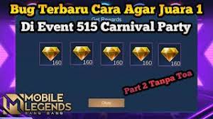 May 26, 2021 · a graduation dog, a huge shark, and a bug holds on for dear life. Bug Cara Menjadi Rank 1 Di Event Promo Diamond 515 Carnival Party Mobile Legendsçš„youtubeè§†é¢'æ•ˆæžœåˆ†æžæŠ¥å'Š Noxinfluencer