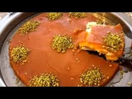 كنافه نابلسية من مطبخي Konafa Nablus Linda S Kitchen مطبخ ليندا Youtube Arabic Sweets Recipes Lebanese Desserts Recipes Indian Dessert Recipes