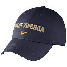 Nike Wvu H86 West Virginia Cap West Virginia Navy Hats Headwear