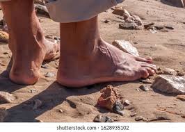 Couple Nude Feet Standing Together Facing Stock Photo 1628935102 |  Shutterstock