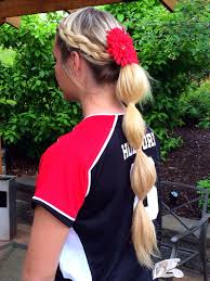 Softball Hair Softball Hairstyles Softball Hairstyles Sports Hairstyles Sporty Hairstyles