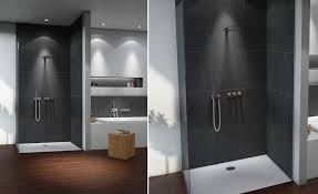 Flache Duschwanne Schwarzes Granit Duschwanne Dusche Einbauen Dusche