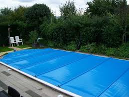Rollabdeckplane Mit Romertreppe Pool Treppe Planer