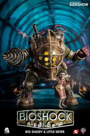 Bioshock Big Daddy And Little Sister Tattoo Bioshock Big Daddy And Little Sister Sixth Scale Figure By T Sideshow Collectibles Bioshock Big Daddy Shock And Awe