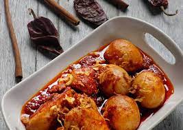 Resep Ayam Telur Masak Habang Otentik Khas Banjarmasin Oleh Mei Basuki Recipe Resep Ayam Resep Resep Masakan