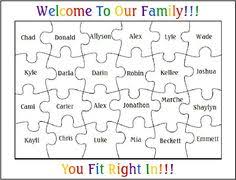 Create a puzzle using the template or website link in the materials index. 53 Puzzle Theme Ideas Puzzle Bulletin Boards Bulletin Boards Classroom Bulletin Boards