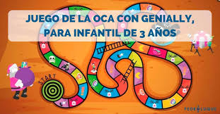 Llega el clásico juego de la oca para jugarlo en todos los lugares donde te encuentres. Juego De La Oca Con Genially Para Infantil De 3 Anos Pedro Luque