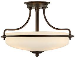 Orders below $49, larger items are $9. Griffin 3 Light Semi Flush Mount Ceiling Light House Of Antique Hardware