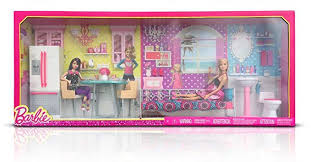 Amazon Com Barbie Dreamhouse Furntiture Giftset Gateway Barbie House Furniture Barbie Dream House Barbie House