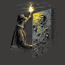 A Long Time Ago In A Far Far Away A Long Time Ago In A Galaxy Far Far Away The Adventure Continued Star Wars Art Indiana Jones Star Wars