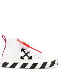 Also set sale alerts and shop exclusive offers only on shopstyle. Off White Arrows Patch High Top Sneakers Farfetch In 2021 Sneakers Shoes Outfit Hype Shoes Off White Shoes