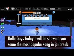 The navigation voice will always interrupt the music on your vehicle's. Most Popular Music Codes In Roblox Jailbreak 2019 Youtube