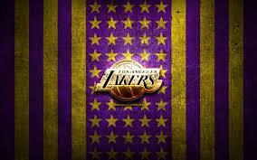 Polish your personal project or design with these lakers logo transparent png images, make it even more personalized and more attractive. Download Wallpapers Los Angeles Lakers Flag Nba Violet Yellow Metal Background American Basketball Club Los Angeles Lakers Logo Usa Basketball La Lakers Golden Logo Los Angeles Lakers For Desktop Free Pictures For