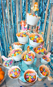 They're as cute as they are useful for keeping all the cake, snacks, and party food in one place. Mermaid Under The Sea Party Food Live Like You Are Rich
