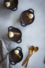 Mexican Chocolate Pots De Creme Vegan Le Petit Eats Recipe Mexican Dessert Mexican Chocolate Desserts