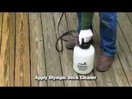 How do you properly power wash a deck? How To Clean And Prepare A Wood Deck For Staining Youtube