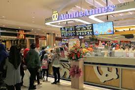 Mix in brown sugar, butter, 1 cup flour, fine salt. Auntie Anne S Ioi City Mall Sdn Bhd