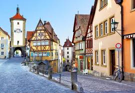 Old Street In Rothenburg Ob Der Tauber Bavaria Germany Mural Murals Your Way Europe Vacation Rothenburg Travel Mistakes