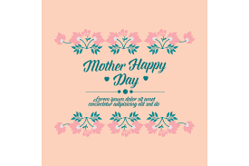 Pop up flower cards, fancy lacy cut cards, a 3d layered mandala, cards the kids can make. Elegant Happy Mother Day Card Design Graphic By Stockfloral Creative Fabrica
